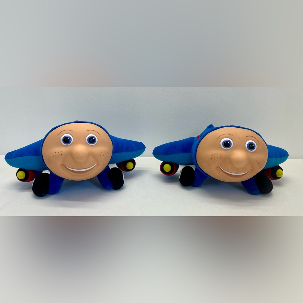 Vintage 90s 1999 JAY JAY the Jet Plane Plush Toy Airplanes